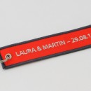 Porte clés Laura et Martin