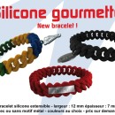 Bracelet silicone extensible....