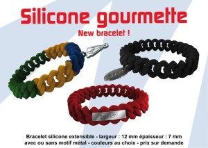 Bracelet silicone extensible....