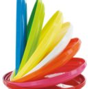 Frisbee colorés plastique français