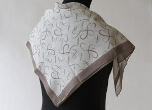 Impression sublimation sur foulard en polyester