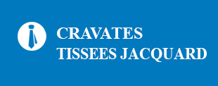 cravates tissées jacquard