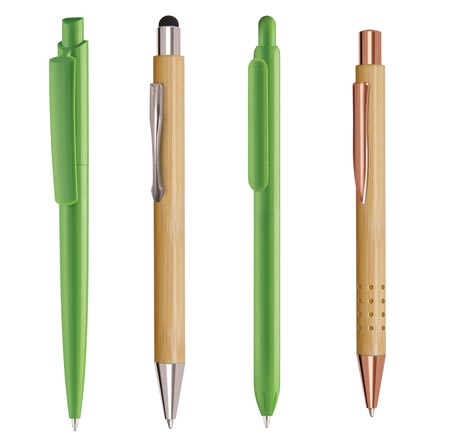 stylos bois et bio plastique